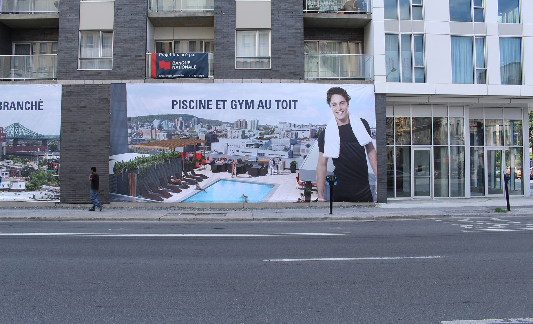 Metropol Condos Building Wrap by Webmovement (Summer Version)